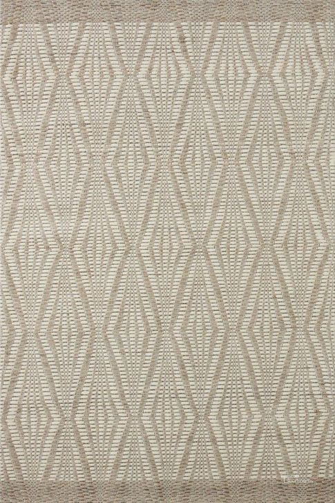 The appearance of Loloi Kenzie Rug In Ivory And Taupe KENZKNZ-01IVTA2676 designed by Loloi Rugs in the modern / contemporary interior design. This ivory piece of furniture  was selected by 1StopBedrooms from Kenzie Collection to add a touch of cosiness and style into your home. Sku: KENZKNZ-01IVTA2676. Material: Wool. Product Type: Rug. Image1