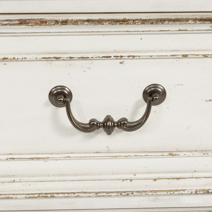 Magnolia Manor Antique White Armoire by Liberty 1StopBedrooms