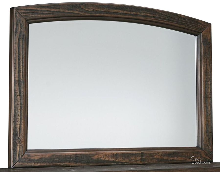 The appearance of Maniberries Brown Dresser Mirror designed by Luxury Loft in the modern / contemporary interior design. This brown piece of furniture  was selected by 1StopBedrooms from Maniberries Collection to add a touch of cosiness and style into your home. Sku: B658-36. Material: Glass. Product Type: Dresser Mirror. Image1