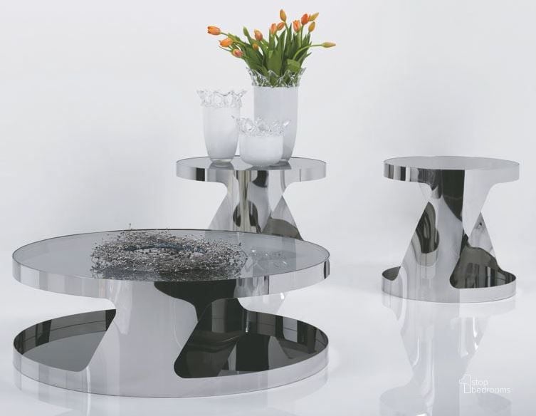 The appearance of Modern 931 Occasional Table Set designed by J&M in the modern / contemporary interior design. This gray piece of furniture  was selected by 1StopBedrooms from Modern Collection to add a touch of cosiness and style into your home. Sku: 175156-CT;175156-ET. Material: Metal. Product Type: Occasional Table Set. Image1