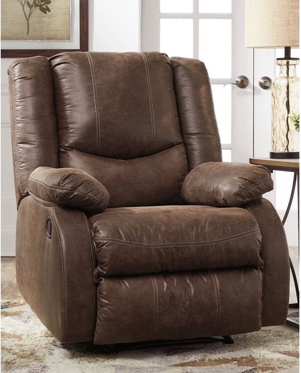 The appearance of Muscatham Coffee Recliner designed by Luxury Loft in the modern / contemporary interior design. This coffee piece of furniture  was selected by 1StopBedrooms from Muscatham Collection to add a touch of cosiness and style into your home. Sku: 6030529. Material: Fabric. Product Type: Recliner. Image1