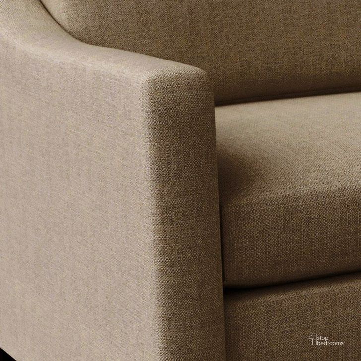 Nativa Interiors Ashley Sofa 105 Inch Brown 1StopBedrooms