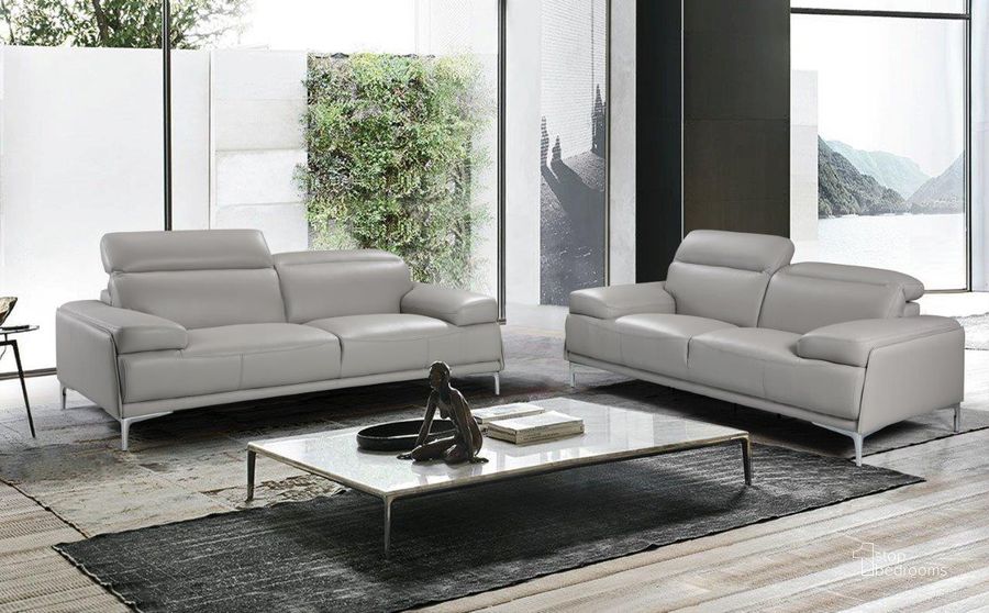 The appearance of Nicolo Sofa in White designed by J&M in the modern / contemporary interior design. This white piece of furniture  was selected by 1StopBedrooms from Nicolo Collection to add a touch of cosiness and style into your home. Sku: 18984-S. Product Type: Sofa. Image1