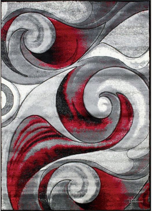 The appearance of Niksar 5 X 7 Area Rug In Red designed by Furniture of America in the modern / contemporary interior design. This red piece of furniture  was selected by 1StopBedrooms from Niksar Collection to add a touch of cosiness and style into your home. Sku: RG5222. Material: Polyester. Product Type: Area Rugs.