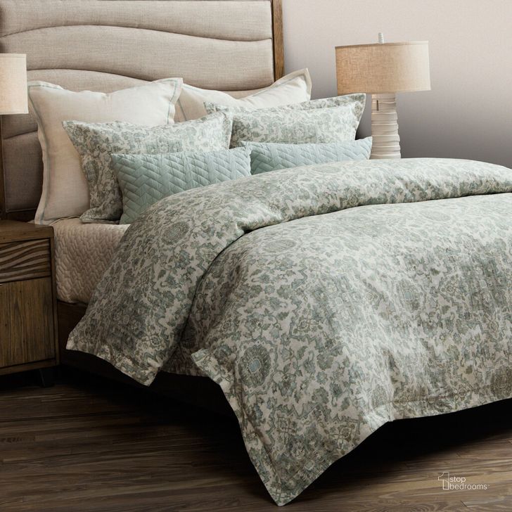 The appearance of Northridge 7 Piece Queen Duvet Set In Spa designed by AICO in the modern / contemporary interior design. This spa piece of furniture  was selected by 1StopBedrooms from Northridge Collection to add a touch of cosiness and style into your home. Sku: BCS-QD07-NORTH-SPA. Material: Polyester. Product Type: Duvet Set.
