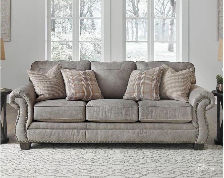 Olsberg Living Room Set In Steel by Ashley Furniture 1StopBedrooms