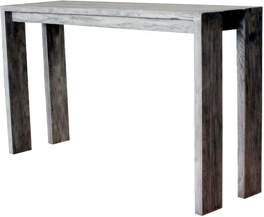 The appearance of Outdoor Ralph Reclaimed Natural Teak Console Table designed by Padmas Plantation in the modern / contemporary interior design. This natural piece of furniture  was selected by 1StopBedrooms from Ralph Collection to add a touch of cosiness and style into your home. Sku: OL-RAL07. Material: Wood. Product Type: Outdoor Table. Image1