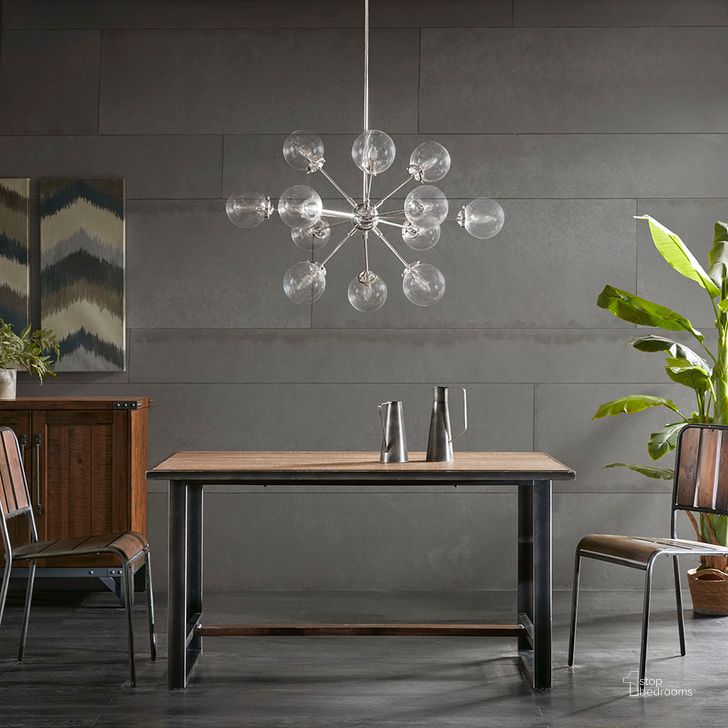 The appearance of Paige Chandeliers In Silver designed by Olliix in the industrial interior design. This silver piece of furniture  was selected by 1StopBedrooms from Paige Collection to add a touch of cosiness and style into your home. Sku: II150-0077. Material: Metal. Product Type: Chandelier. Image1