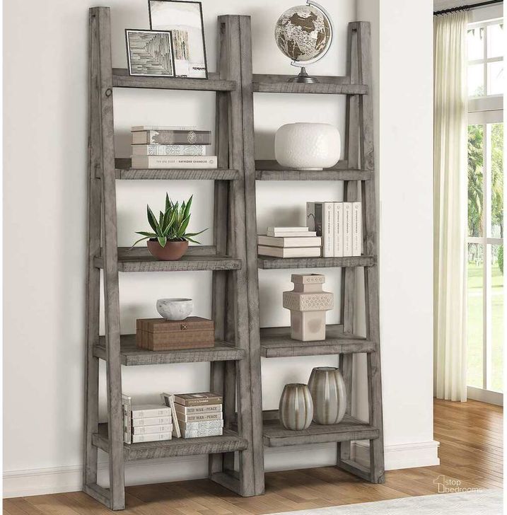 The appearance of Parker House Tempe Tobacco Pair Of Etagere Bookcases designed by Parker House in the transitional interior design. This tobacco piece of furniture  was selected by 1StopBedrooms from Tempe Collection to add a touch of cosiness and style into your home. Sku: TEM#250P-TOB. Product Type: Bookcase. Material: Pine. Image1