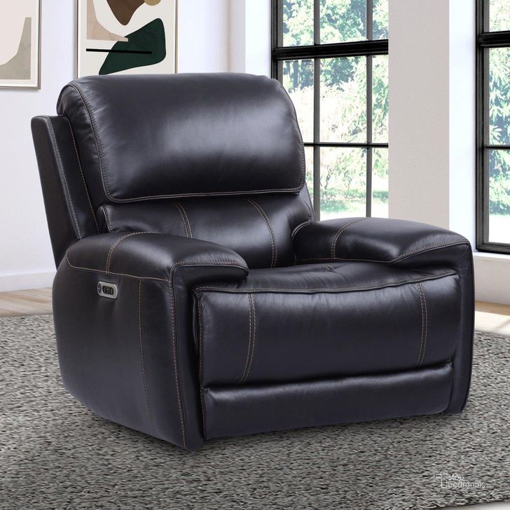 The appearance of Parker Living Empire Verona Blackberry Power Recliner designed by Parker House in the traditional interior design. This blackberry piece of furniture  was selected by 1StopBedrooms from Empire Collection to add a touch of cosiness and style into your home. Sku: MEMP#812PH-VBY. Material: Leather. Product Type: Recliner. Image1