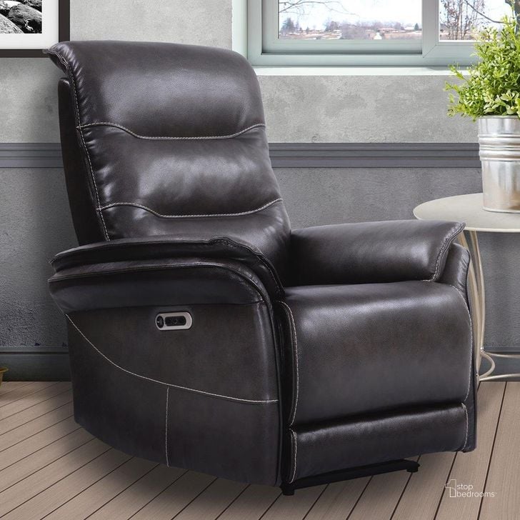The appearance of Parker Living Prospect Twilight Power Zero Gravity Recliner designed by Parker House in the modern / contemporary interior design. This twilight piece of furniture  was selected by 1StopBedrooms from Prospect Collection to add a touch of cosiness and style into your home. Sku: MPRO#812PHZ-P25-TWI. Material: Leather. Product Type: Recliner. Image1