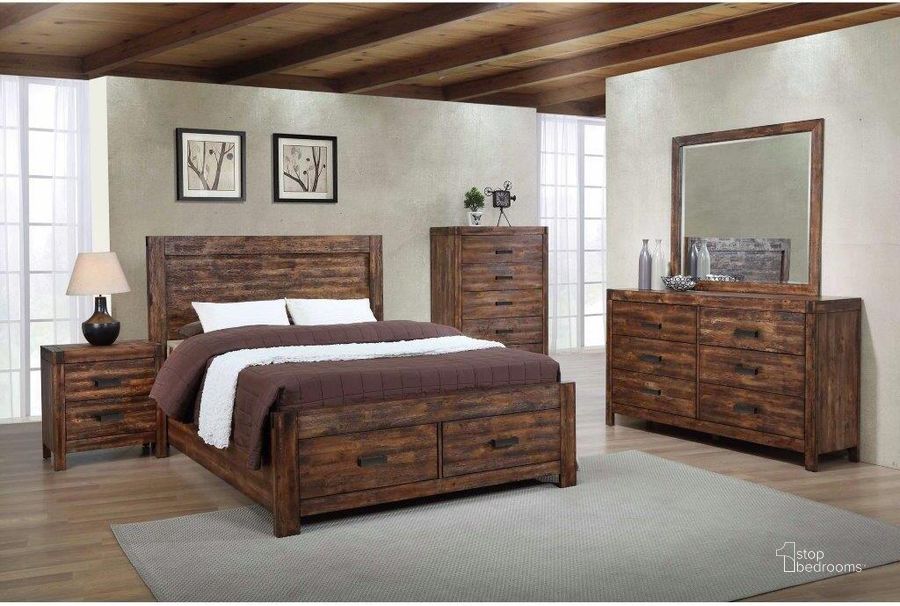 The appearance of Picket House Furnishings Wren 6-Drawer Dresser In Chestnut designed by Picket House in the rustic / southwestern interior design. This chestnut piece of furniture  was selected by 1StopBedrooms from Wren Collection to add a touch of cosiness and style into your home. Sku: WN100DR. Product Type: Dresser. Material: Rubberwood. Image1