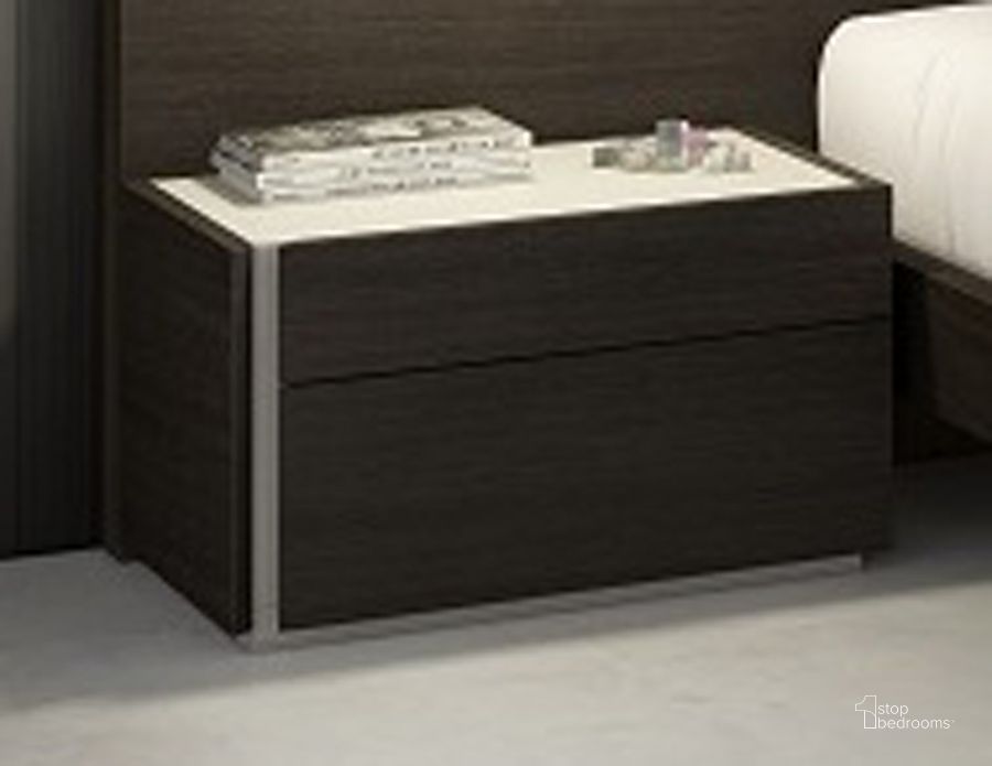 The appearance of Dionte Light Grey Nightstand 0qd2289599c designed by Herrein Hall in the modern / contemporary interior design. This light grey piece of furniture  was selected by 1StopBedrooms from Dionte Collection to add a touch of cosiness and style into your home. Sku: 17867-NSL. Product Type: Nightstand.
