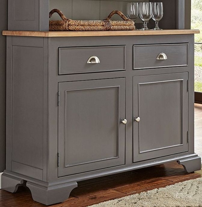 The appearance of Port Townsend Grey And Seaside Pine Buffet designed by A-America in the transitional interior design. This gray piece of furniture  was selected by 1StopBedrooms from Port Townsend Collection to add a touch of cosiness and style into your home. Sku: POTSP930B. Product Type: Buffets, Sideboards and Server. Image1