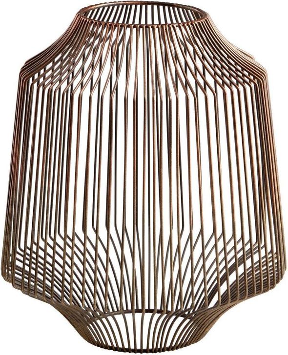 The appearance of River John Brown Decorative Accessory 0qd24447618 designed by FineForm in the transitional interior design. This brown piece of furniture  was selected by 1StopBedrooms from River John Collection to add a touch of cosiness and style into your home. Sku: 08330. Product Type: Decorative Accessory. Material: Iron.