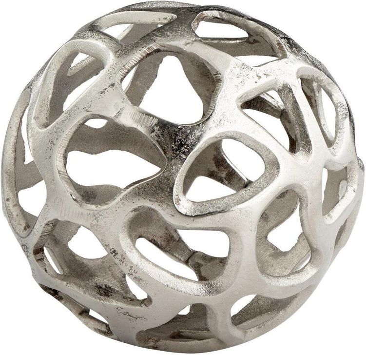 The appearance of River John Silver Decorative Accessory 0qd24447626 designed by FineForm in the transitional interior design. This silver piece of furniture  was selected by 1StopBedrooms from River John Collection to add a touch of cosiness and style into your home. Sku: 08292. Material: Aluminum. Product Type: Decorative Accessory.