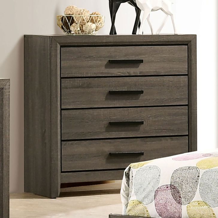 The appearance of Roanne Chest In Gray designed by Furniture of America in the transitional interior design. This gray piece of furniture  was selected by 1StopBedrooms from Roanne Collection to add a touch of cosiness and style into your home. Sku: FOA7927C. Material: Wood. Product Type: Chest.