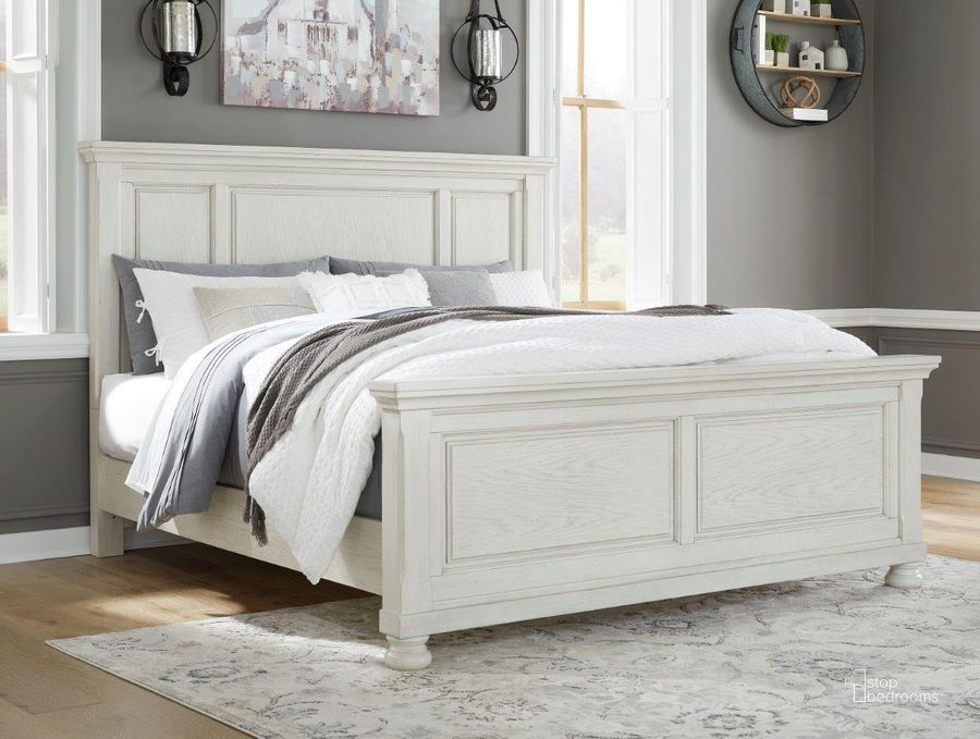 Robbinsdale Antique White Panel Bedroom Set by Ashley Furniture ...