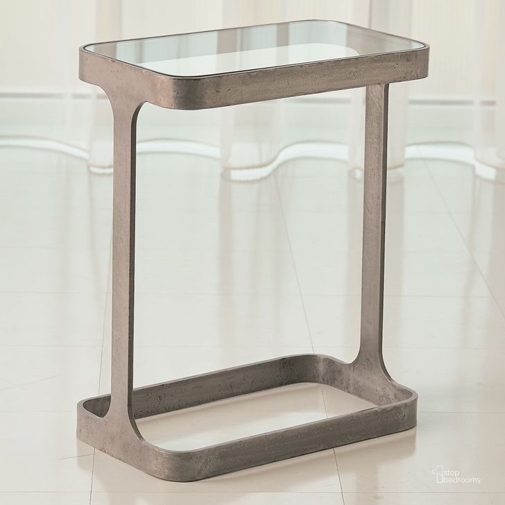The appearance of Saddle Table In Natural Iron designed by Global Views in the modern / contemporary interior design. This nickel piece of furniture  was selected by 1StopBedrooms from Saddle Collection to add a touch of cosiness and style into your home. Sku: 7.90866. Product Type: Table. Material: Iron. Image1