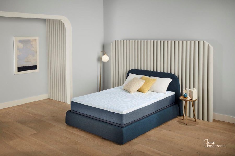 The appearance of Serta Perfect Sleeper Nestled Night Gel Memory Foam Medium Firm Twin Mattress designed by Serta in the modern / contemporary interior design. This navy piece of furniture  was selected by 1StopBedrooms from Perfect Sleeper Collection to add a touch of cosiness and style into your home. Sku: 500086078-1010. Material: Memory Foam. Product Type: Mattress. Bed Size: Twin. Size: Twin. Comfort Level: Medium. Mattress Top: Memory Foam Top. Mattress Type: Gel Memory Foam. Mattress Thickness: 10". Comfort Level: Medium. Image1