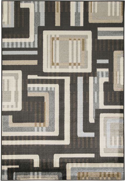 The appearance of Silkwood Multi 7.83' x 9.83' Rug designed by Luxe Linea in the modern / contemporary interior design. This multi piece of furniture  was selected by 1StopBedrooms from Silkwood Collection to add a touch of cosiness and style into your home. Sku: R401961. Material: Fabric. Product Type: Rug. Image1