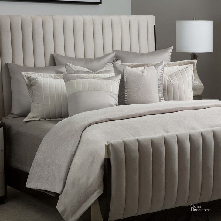 The appearance of Skylar 9 Piece Queen Comforter Set In Champagne designed by AICO in the modern / contemporary interior design. This champagne piece of furniture  was selected by 1StopBedrooms from Skylar Collection to add a touch of cosiness and style into your home. Sku: BCS-QS09-SKYLR-CMP. Material: Polyester. Product Type: Comforter Set.