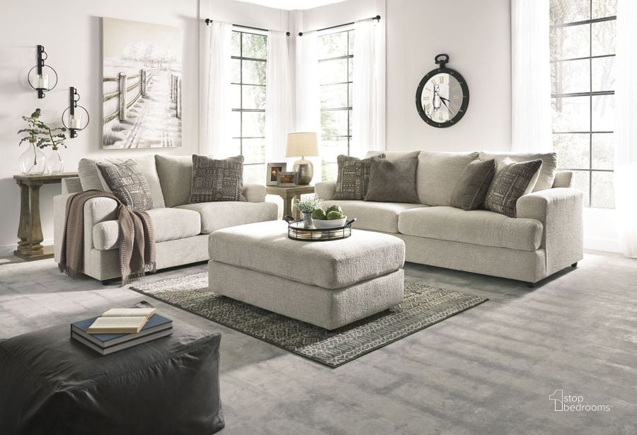 Soletren Living Room Set In Stone by Ashley Furniture | 1StopBedrooms