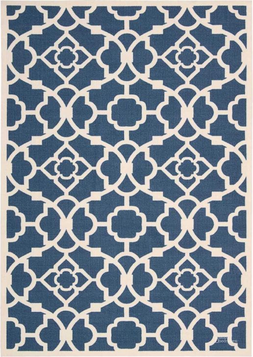 The appearance of Sun N Shade Lapis 10 X 13 Area Rug designed by Nourison in the transitional interior design. This lapis piece of furniture  was selected by 1StopBedrooms from Sun N Shade Collection to add a touch of cosiness and style into your home. Sku: 99446045447. Material: Polyester. Product Type: Area Rugs. Image1