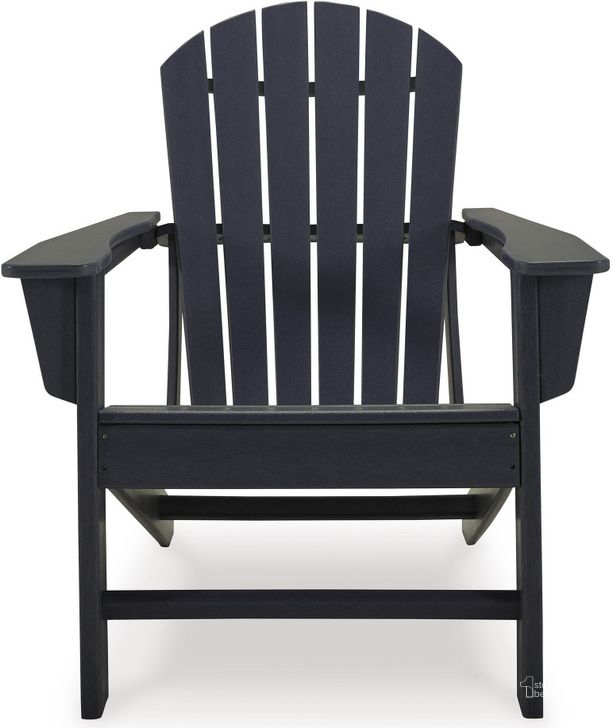 Sundown Treasure Black Adirondack Chair by Ashley Furniture 1StopBedrooms