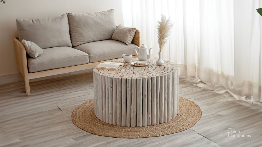 The appearance of T1009-32 Coffee Table In White designed by Galaxy Home Furnishings in the modern / contemporary interior design. This white piece of furniture  was selected by 1StopBedrooms from T1009 Collection to add a touch of cosiness and style into your home. Sku: 601955552387. Material: Wood. Product Type: Coffee Table. Image1