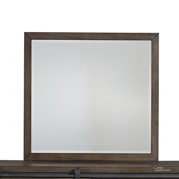 The appearance of Thornwood Gray Mirror designed by Liberty in the modern / contemporary interior design. This gray piece of furniture  was selected by 1StopBedrooms from Thornwood Collection to add a touch of cosiness and style into your home. Sku: 759-BR50. Material: Glass. Product Type: Dresser Mirror. Image1