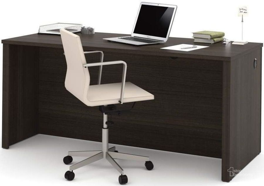 The appearance of Tirima Brown Executive Desk 0qb2207956 designed by Artisan Elegance in the modern / contemporary interior design. This brown piece of furniture  was selected by 1StopBedrooms from Tirima Collection to add a touch of cosiness and style into your home. Sku: 60400-2179. Material: Wood. Product Type: Executive Desk.