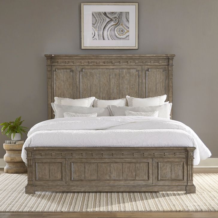 The appearance of Town And Country Queen Panel Bed In Medium Brown designed by Liberty in the traditional interior design. This medium brown piece of furniture  was selected by 1StopBedrooms from Town And Country Collection to add a touch of cosiness and style into your home. Sku: 711-BR13;711-BR14;711-BR90. Bed Type: Panel Bed. Product Type: Panel Bed. Bed Size: Queen. Material: Rubberwood. Image1