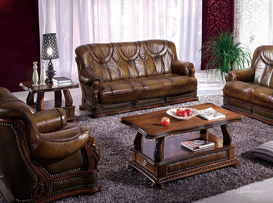 The appearance of Woodley Rich Brown Occasional Table Set designed by Windsor Home in the traditional interior design. This rich brown piece of furniture  was selected by 1StopBedrooms from Woodley Collection to add a touch of cosiness and style into your home. Sku: OAKMANCOFFEETABLE;OAKMANENDTABLE. Material: Wood. Product Type: Occasional Table Set. Image1