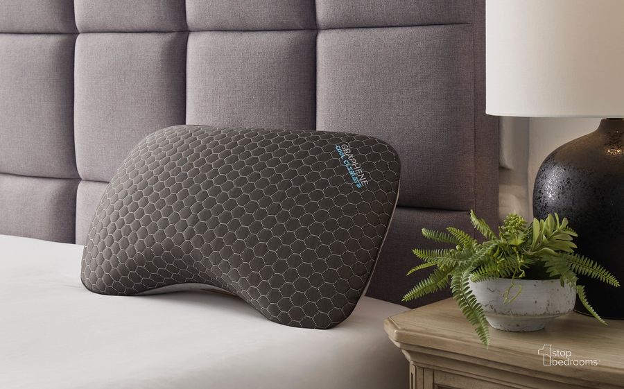 The appearance of Zephyr 2.0 Dark Gray Graphene Contour Pillow designed by Signature Design by Ashley in the traditional interior design. This dark gray piece of furniture  was selected by 1StopBedrooms from Zephyr 2.0 Collection to add a touch of cosiness and style into your home. Sku: M52114P. Product Type: Pillow. Image1