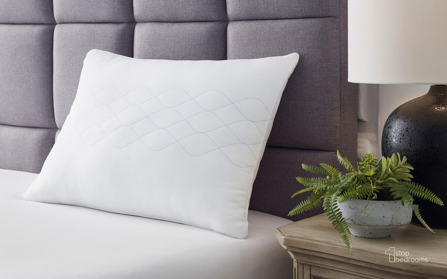 The appearance of Zephyr 2.0 White Huggable Comfort Pillow Set of 4 designed by Signature Design by Ashley in the traditional interior design. This white piece of furniture  was selected by 1StopBedrooms from Zephyr 2.0 Collection to add a touch of cosiness and style into your home. Sku: M52111. Material: Polyester. Product Type: Pillow. Image1