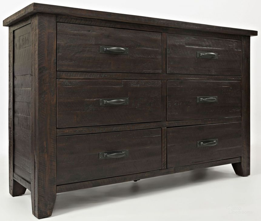 The appearance of Jackson Lodge Subtle Double Dresser designed by Jofran in the modern / contemporary interior design. This brown piece of furniture  was selected by 1StopBedrooms from Jackson Collection to add a touch of cosiness and style into your home. Sku: 1605-10. Material: Wood. Product Type: Dresser. Image1