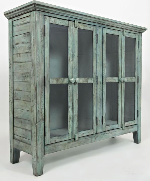 The appearance of Rustic Shores Surfside 48" Accent Cabinet designed by Jofran in the transitional interior design. This blue piece of furniture  was selected by 1StopBedrooms from Rustic Shores Collection to add a touch of cosiness and style into your home. Sku: 1615-48. Material: Wood. Product Type: Accent Cabinet. Image1