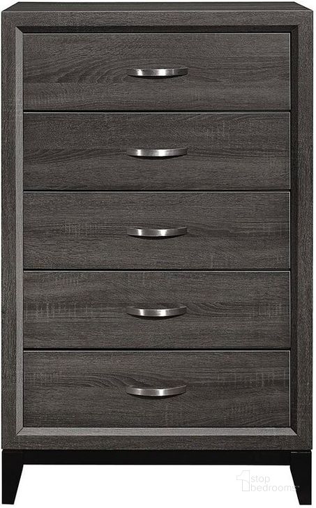 The appearance of Davi Chest designed by Homelegance in the transitional interior design. This brown piece of furniture  was selected by 1StopBedrooms from Davi Collection to add a touch of cosiness and style into your home. Sku: 1645-9. Material: Wood. Product Type: Chest. Image1