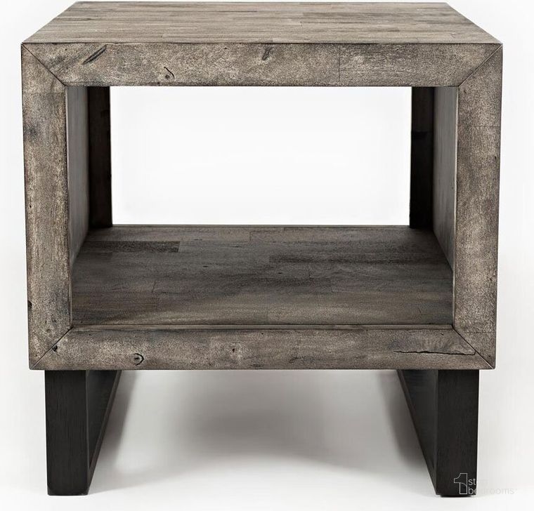 The appearance of Mulholland Drive End Table designed by Jofran in the transitional interior design. This distressed grey piece of furniture  was selected by 1StopBedrooms from Mulholland Drive Collection to add a touch of cosiness and style into your home. Sku: 1670-3. Product Type: End Table. Material: Rubberwood. Image1