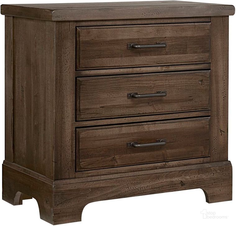 The appearance of Cool Rustic Mink Nightstand designed by Artisan & Post in the rustic / southwestern interior design. This mink piece of furniture  was selected by 1StopBedrooms from Cool Rustic Collection to add a touch of cosiness and style into your home. Sku: 170-227. Product Type: Nightstand.