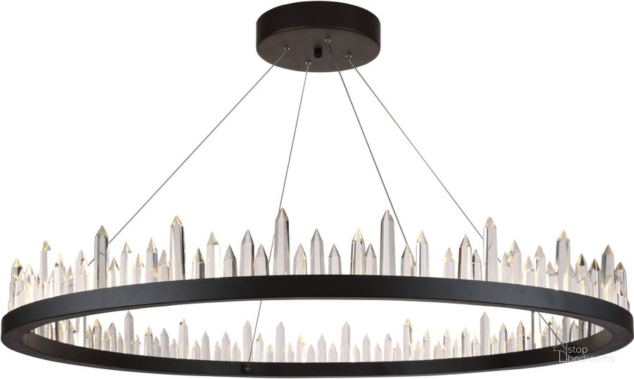 The appearance of Malta 42 Satin Dark Grey 56 Light Chandelier Royal Cut Crystal Trim designed by Elegant Lighting in the modern / contemporary interior design. This gray piece of furniture  was selected by 1StopBedrooms from Malta Collection to add a touch of cosiness and style into your home. Sku: 1705D42SDG. Material: Metal. Product Type: Chandelier.