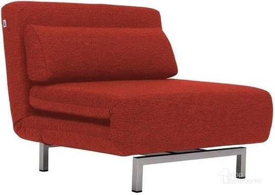 The appearance of JandM Lk06 1 Premium Chair Bed 176016 R designed by J&M in the modern / contemporary interior design. This red piece of furniture  was selected by 1StopBedrooms from Premium Collection to add a touch of cosiness and style into your home. Sku: 176016-R. Material: Upholstered. Product Type: Living Room Chair. Image1