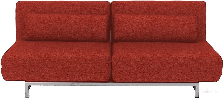 The appearance of JandM Lk06 2 Premium Sofa Bed 176017 R designed by J&M in the modern / contemporary interior design. This red piece of furniture  was selected by 1StopBedrooms from Premium Collection to add a touch of cosiness and style into your home. Sku: 176017-R. Material: Upholstered. Product Type: Sofa Bed. Image1