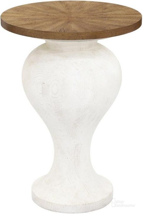 The appearance of 18 Inch Round Urn Shaped Accent Table designed by Pulaski in the traditional interior design. This multi piece of furniture  was selected by 1StopBedrooms from  to add a touch of cosiness and style into your home. Sku: P301506. Product Type: Accent Table. Material: Rubberwood. Image1