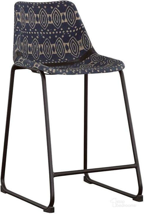 The appearance of Blue Counter Height Stool Set Of 2 designed by Coaster in the modern / contemporary interior design. This blue piece of furniture  was selected by 1StopBedrooms from  to add a touch of cosiness and style into your home. Sku: 182662. Material: Metal. Product Type: Accent Chest. Image1