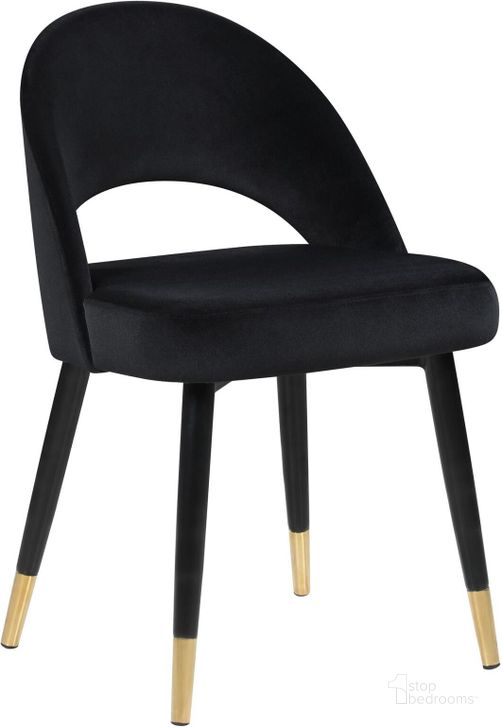 The appearance of Black Dining Chair Set Of 2 designed by Coaster in the modern / contemporary interior design. This black piece of furniture  was selected by 1StopBedrooms from  to add a touch of cosiness and style into your home. Sku: 193562B1;193562B2. Product Type: Dining Chair. Material: Plywood. Image1