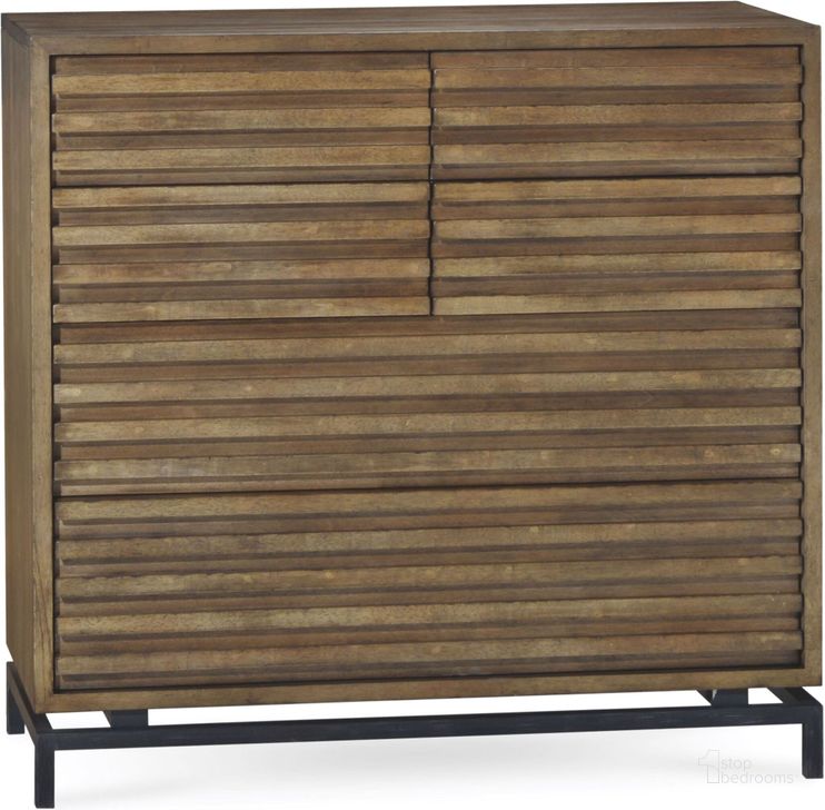 The appearance of Epicenters Williamsburg 6 Drawer Chest designed by A.R.T. in the traditional interior design. This brown piece of furniture  was selected by 1StopBedrooms from Epicenters Collection to add a touch of cosiness and style into your home. Sku: 223150-2302. Material: Wood. Product Type: Chest. Image1