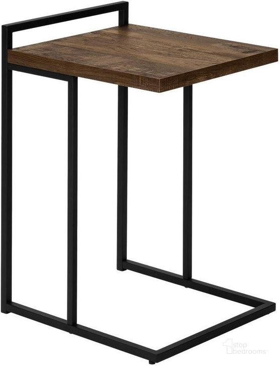 The appearance of 25 Inch Accent Table In Brown Reclaimed Wood And Black Metal designed by Monarch Specialties in the modern / contemporary interior design. This brown piece of furniture  was selected by 1StopBedrooms from  to add a touch of cosiness and style into your home. Sku: I 3630. Material: Metal. Product Type: Accent Table. Image1