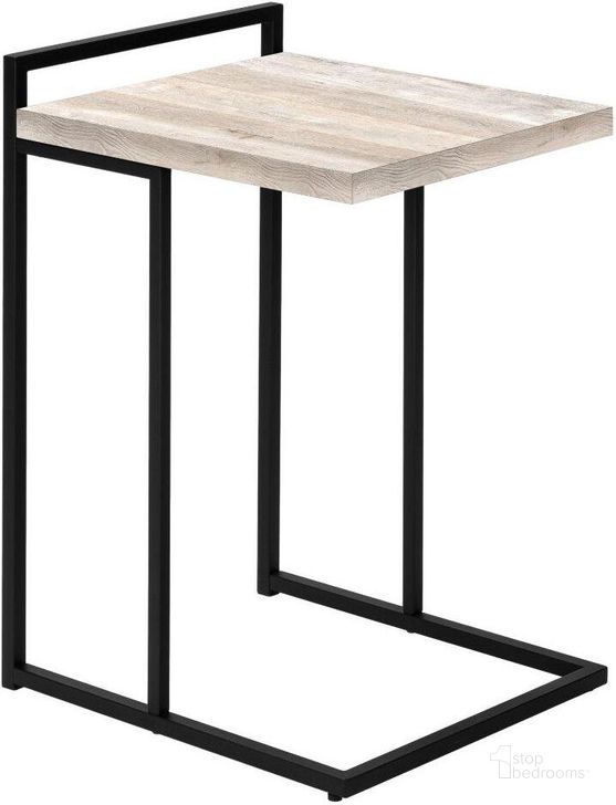 The appearance of 25 Inch Accent Table In Taupe Reclaimed Wood And Black Metal designed by Monarch Specialties in the modern / contemporary interior design. This taupe piece of furniture  was selected by 1StopBedrooms from  to add a touch of cosiness and style into your home. Sku: I 3632. Material: Metal. Product Type: Accent Table. Image1
